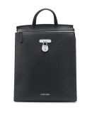 padlock detail logo backpack
