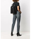padlock detail logo backpack