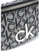 monogram print belt bag