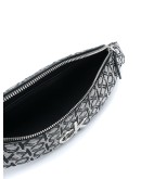 monogram print belt bag