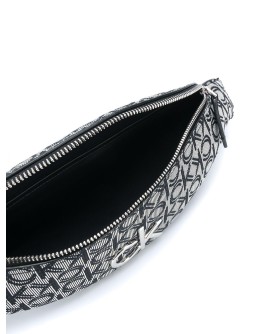 monogram print belt bag