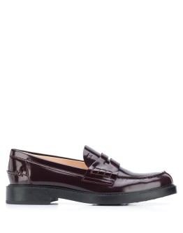 leather penny loafers