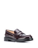 leather penny loafers