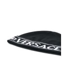 logo-jacquard beanie