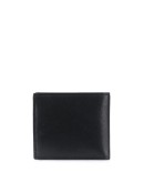 logo print bi-fold wallet