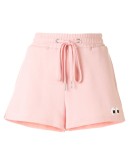 drawstring track shorts