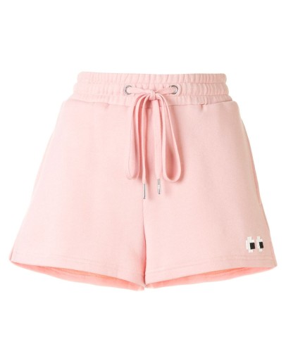 drawstring track shorts