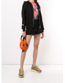 logo drawstring track shorts