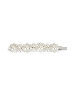 pearl-embellished hair clip