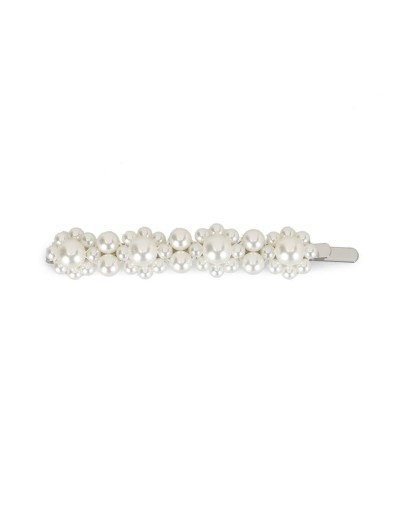pearl-embellished hair clip