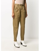 pocket detail cotton trousers