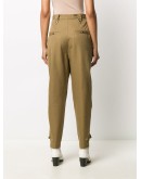 pocket detail cotton trousers