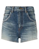 destroyed denim shorts