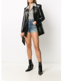 destroyed denim shorts