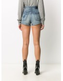 destroyed denim shorts