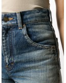 destroyed denim shorts