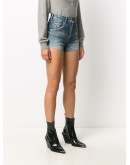 destroyed denim shorts