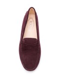 suede penny loafers