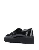 platform leather loafers