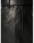 Kolka wide-leg leather shorts