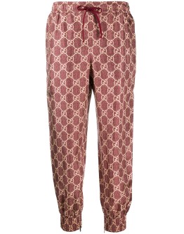GG Supreme canvas track pants