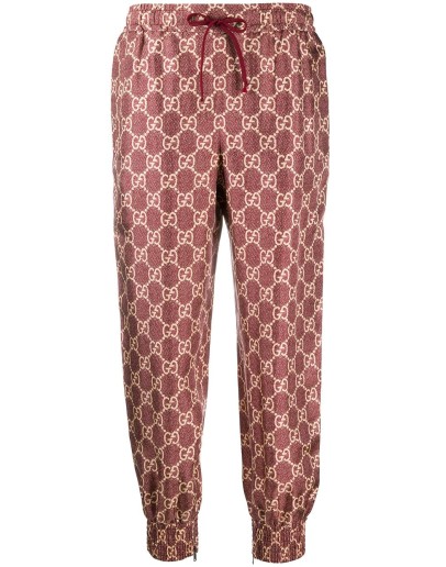 GG Supreme canvas track pants