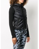 panelled down cardigan