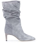 slouchy mid-heel boots