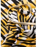 open-back tiger print swimsuit