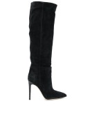 pointed toe knee-high boots