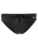logo-print swimming trunks