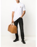 monogram print holdall