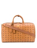monogram print holdall