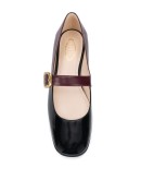 two-toned ballerina shoes