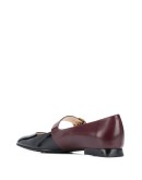 two-toned ballerina shoes