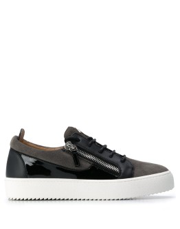 side-zip signature sneakers