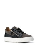 side-zip signature sneakers