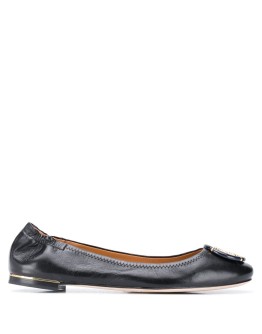 Multi-Logo ballerina shoes