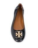Multi-Logo ballerina shoes