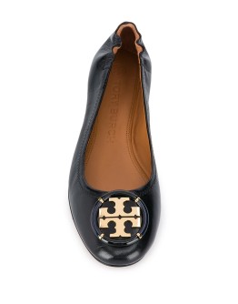 Multi-Logo ballerina shoes