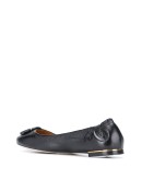 Multi-Logo ballerina shoes