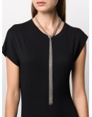 ball-chain wrap necklace