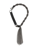 twisted ball-chain necklace