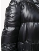 padded-design midi coat