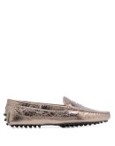 creased-effect Gommino loafers