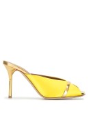 Lucia 85mm satin mules
