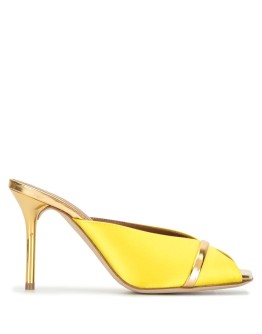 Lucia 85mm satin mules