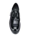 Zuccolona buckled platform loafers