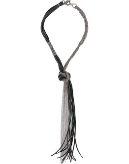 leather thread necklace