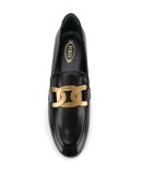 chain-strap loafers
